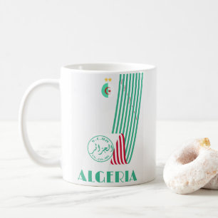 Taza De Café Argelia les verts mundial 2026 