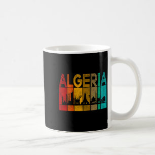 Taza De Café Argelia Vintage I Love Argelia Mapa Argelia Fútbol