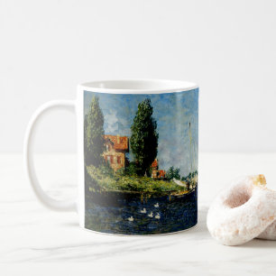Taza De Café Argenteuil, pintura de arte fino de Claude Monet