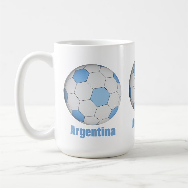 Taza De Café Argentina fútbol  (Izquierda)