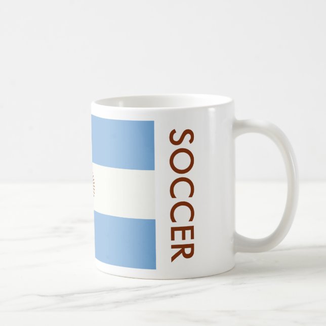 TAZA DE CAFÉ ARGENTINA SOCCER (Derecha)