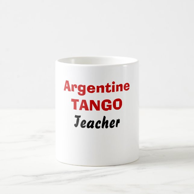 Taza De Café Argentina, TANGO, profesor (Centro)