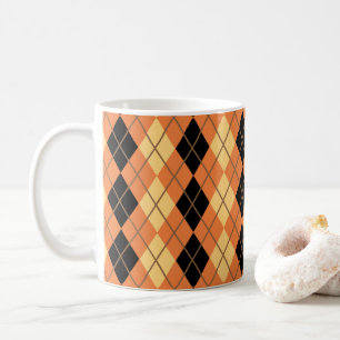 Taza De Café Argyle de Halloween