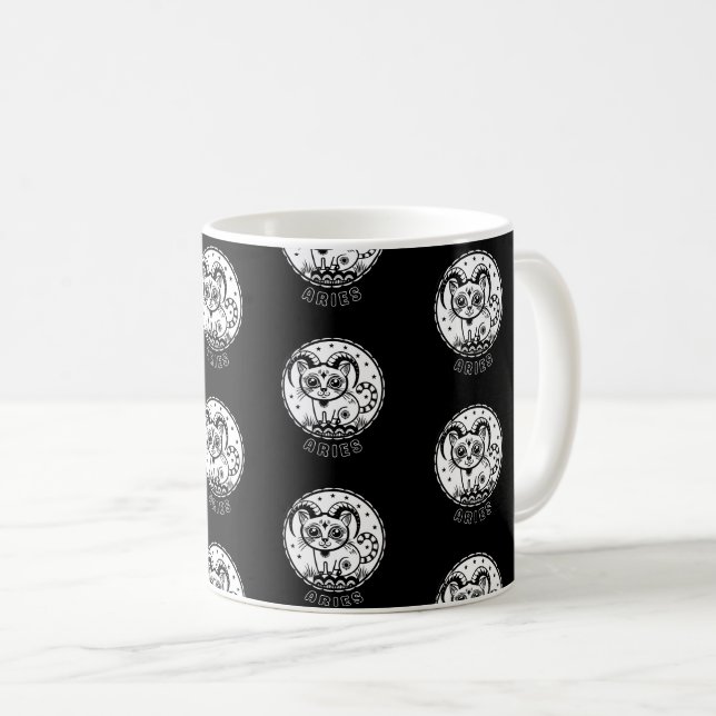 Taza De Café Aries 2 (Anverso derecho)