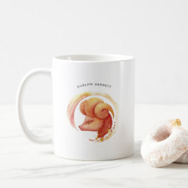 Taza De Café Aries Acuarela Astrología Signo Zodiacal | Monogra