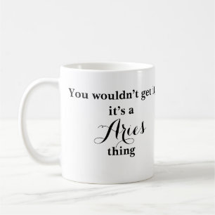 Taza De Café Aries Astrología Zodiac Funny Mug