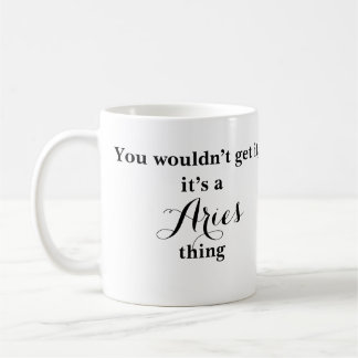 Taza De Café Aries Astrología Zodiac Funny Mug