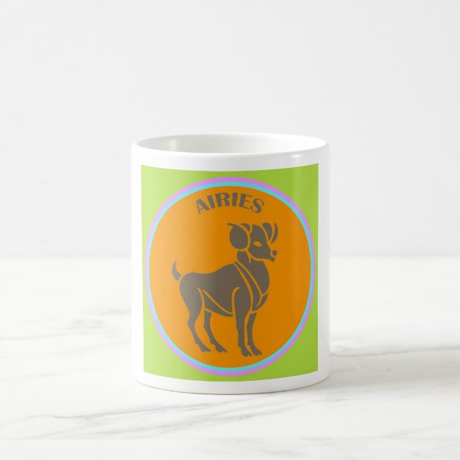 Taza De Café Aries Coffee Mug (Centro)