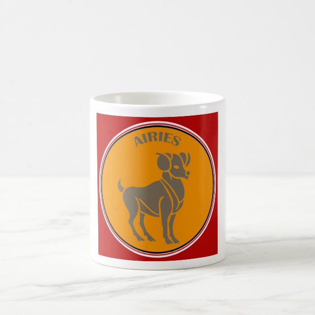 Taza De Café Aries Coffee Mug (Centro)