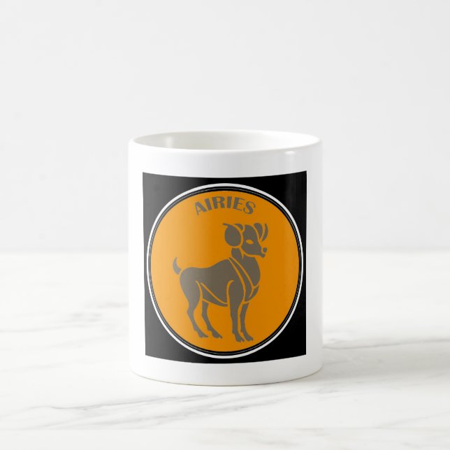 Taza De Café Aries Coffee Mug (Centro)