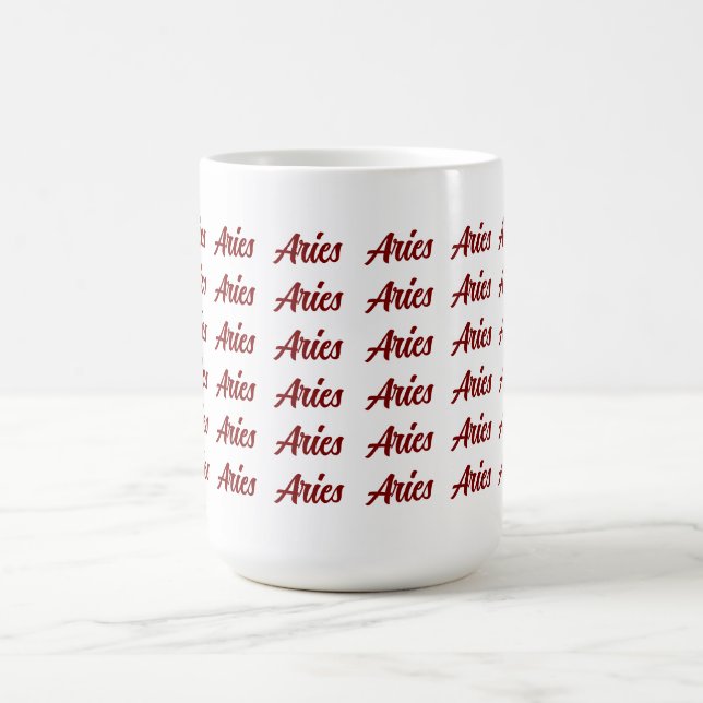 Taza De Café Aries Vibes (Centro)