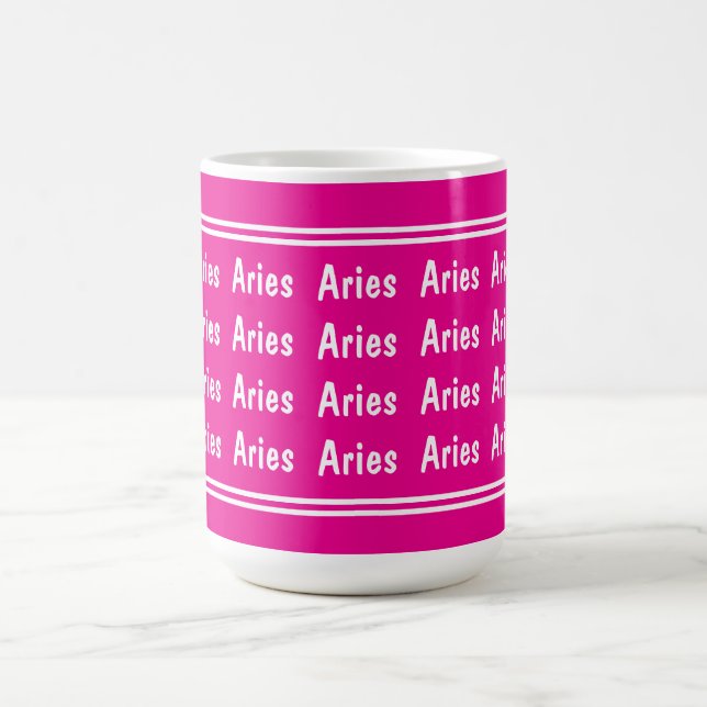 Taza De Café Aries Vibes (Centro)