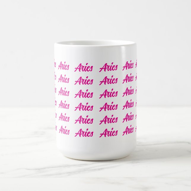 Taza De Café Aries Vibes (Centro)