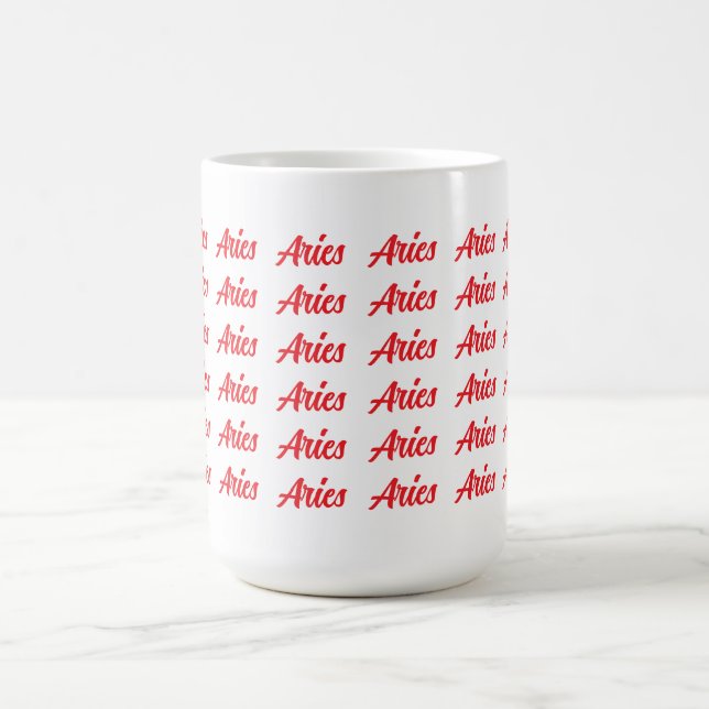 Taza De Café Aries Vibes (Centro)