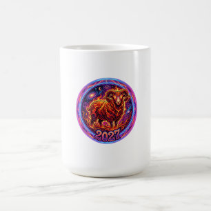 Taza De Café Aries Zodiac Cordero Fiery 2027