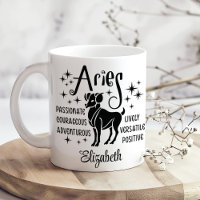Aries Zodiac Horoscope Nombre personalizado