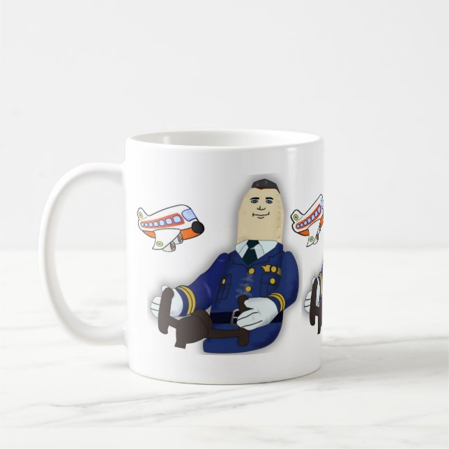 Taza De Café Ariline Pilot Mug (Izquierda)