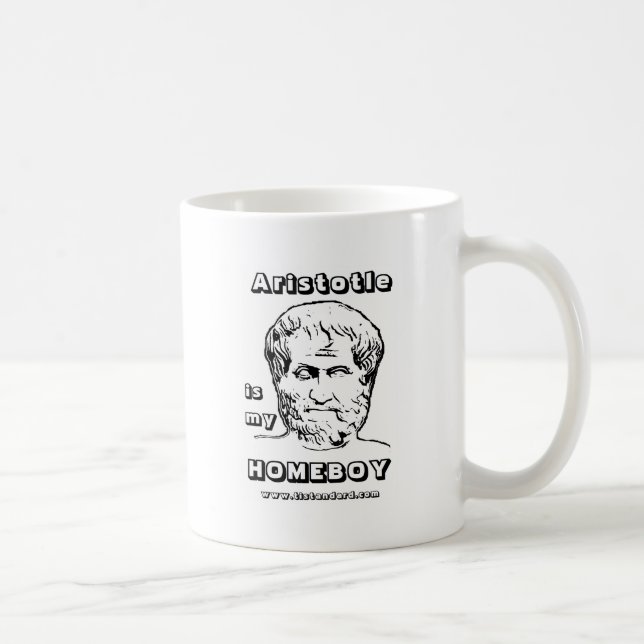 Taza De Café Aristóteles es mi Homeboy (Derecha)