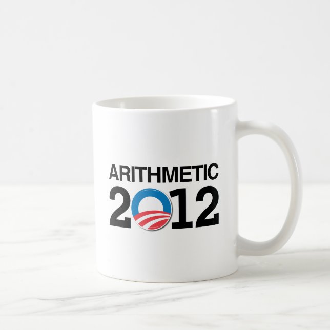 TAZA DE CAFÉ ARITMÉTICA CON OBAMA - .PNG (Derecha)