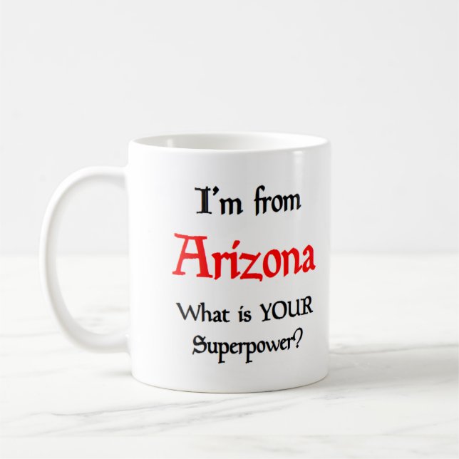 Taza De Café arizona coffee mug (Izquierda)