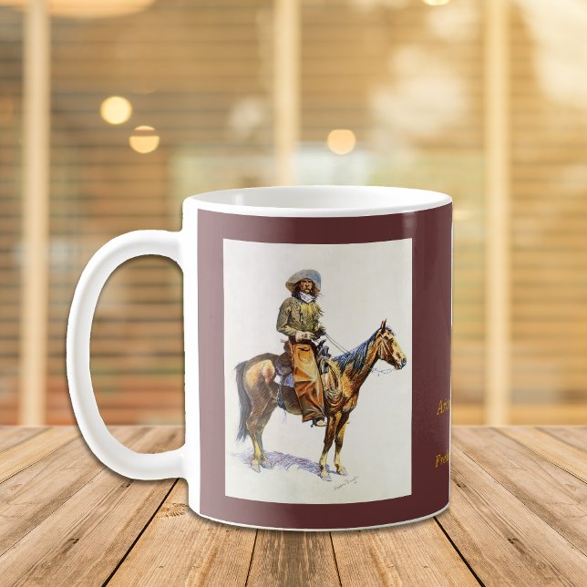Taza De Café Arizona Cowboy Remington Bella Artes Mug (Subido por el creador)
