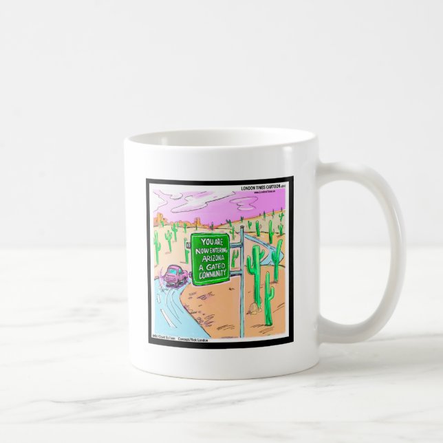 Taza De Café Arizona: Regalos y tés divertidos en la comunidad  (Derecha)