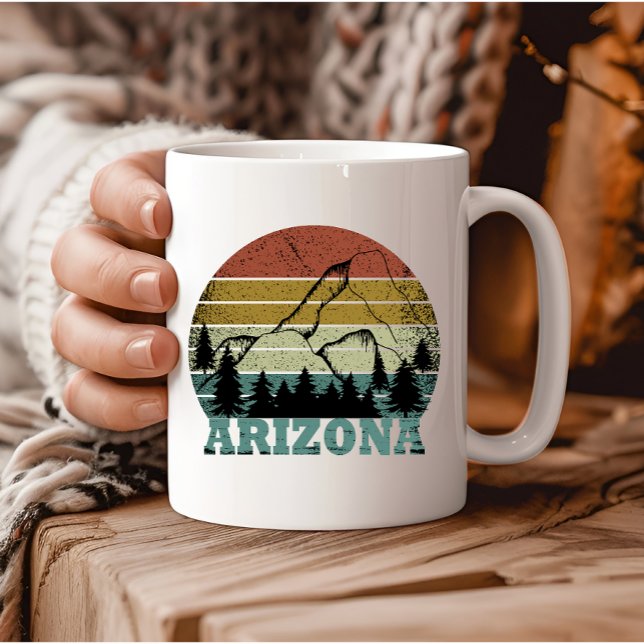 Taza De Café Arizona Sedona vintage retro az (Subido por el creador)