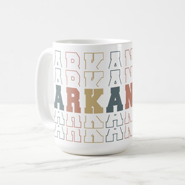 Taza De Café Arkansas (Anverso izquierdo)