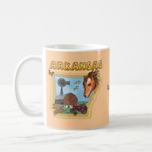 Taza De Café Arkansas mug (Izquierda)
