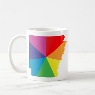 Taza De Café arkansas rayadas.