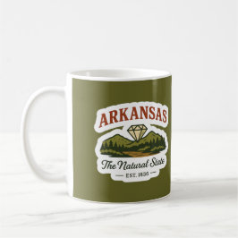 Taza De Café Arkansas - The Natural State Mug