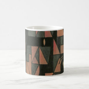 Taza De Café Arlequín de Juan Gris, Arte Cubista Vintage