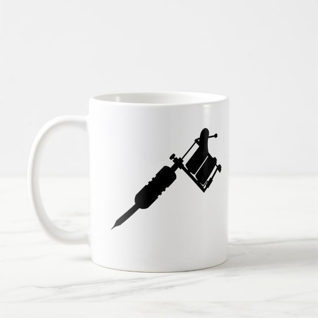 Taza De Café arma de tatuaje (Izquierda)