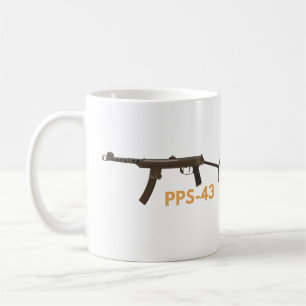 Taza De Café Arma submáquina soviética de la Segunda Guerra M