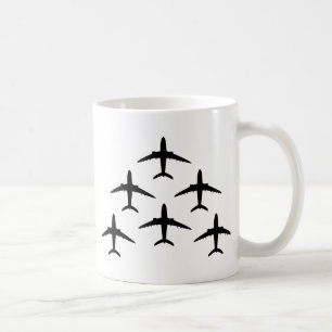 Taza De Café armada del aeroplano