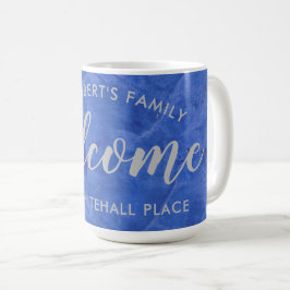 Taza De Café Armada moderna y dirección personalizada con nombr