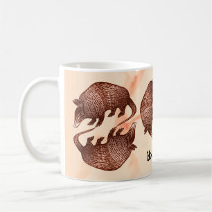 Taza De Café Armadillo Yin Yang
