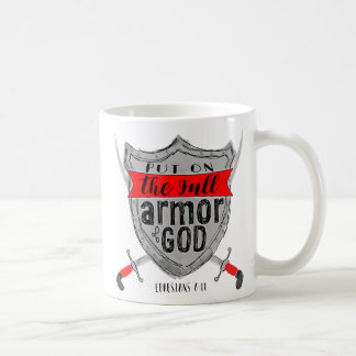 Taza De Café Armadura de dios