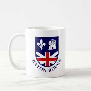 Taza De Café Armas de Baton Rouge, Luisiana