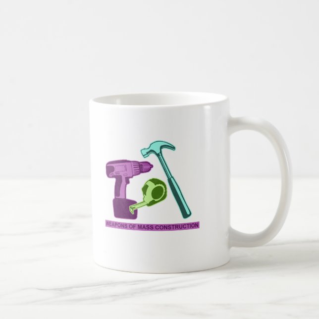 Taza De Café Armas de la construcción total (Derecha)