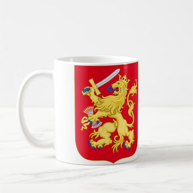 Taza De Café Armas De La República Holandesa (Izquierda)