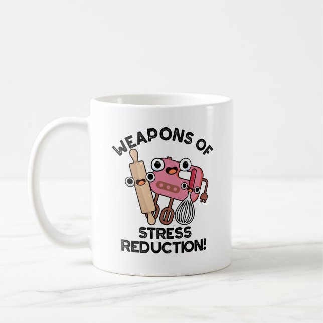 Taza De Café Armas De Reducción De Estrés Divertido Pun De Horm (Izquierda)