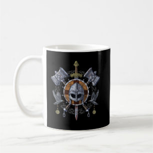 Taza De Café Armería de Norse Viking Warrior