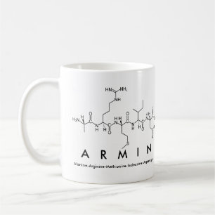 Taza De Café Armin peptide nombre mug