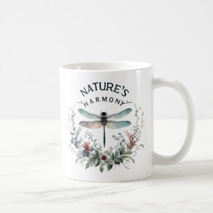 Taza De Café Armonía de la Naturaleza - Dragón artístico