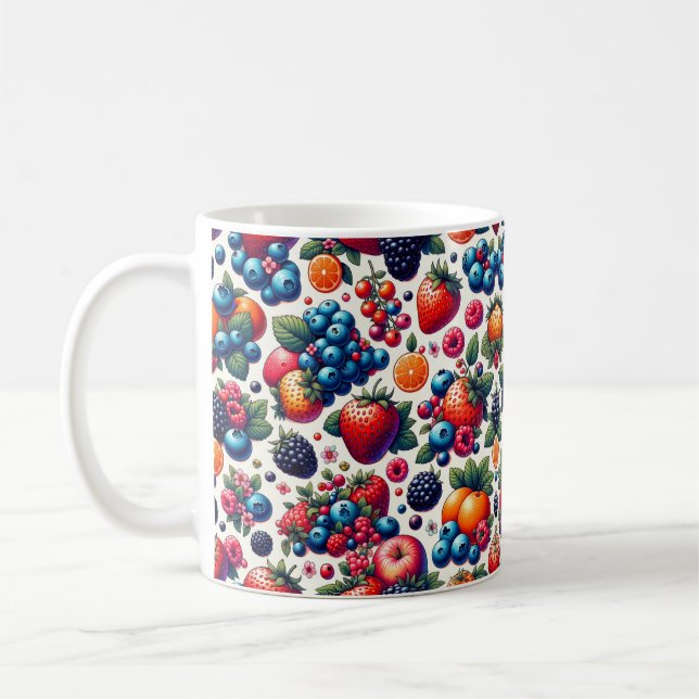 Taza De Café Armonía fructífera: una sinfonía del botín de la n (Izquierda)