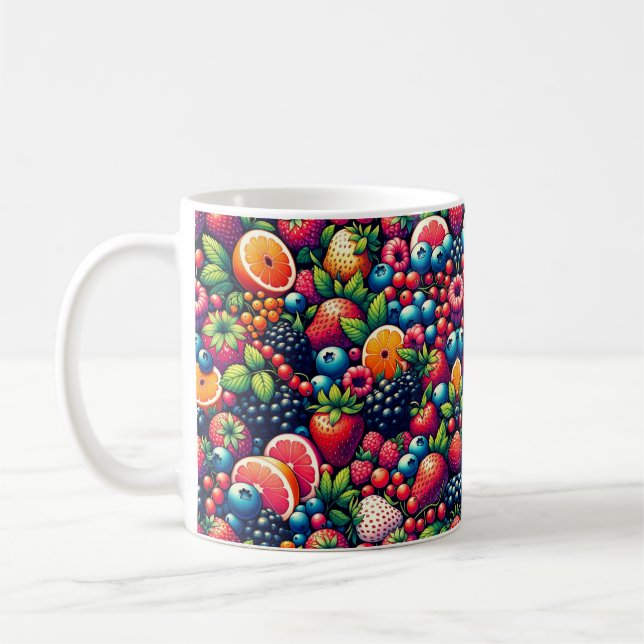 Taza De Café Armonía fructífera: una sinfonía del botín de la n (Izquierda)