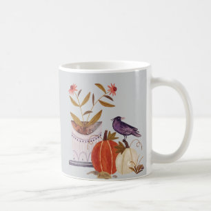 Taza De Café Armonía otoñal - Llanto de otoño y calabazas acoge