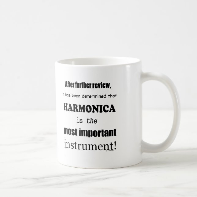 Taza De Café Armonica Instrumento Más Importante (Derecha)