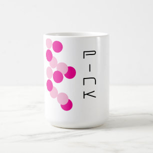Taza De Café Armoniosa fusión rosa